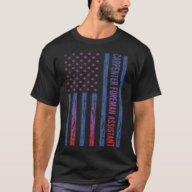 Camiseta Assistente do Foreman do Sinalizador Vermelho Amer (Frente)