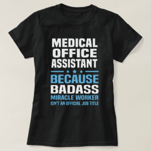 Camiseta Assistente do gabinete médico