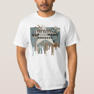 Camiseta Assistente do gerente do departamento regional