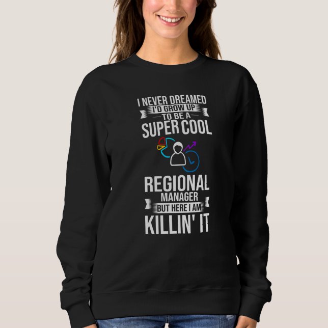 Camiseta Assistente do Gerente Regional Para a Administraçã (Frente)