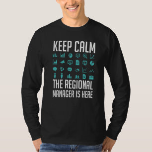 Camiseta Assistente do Gerente Regional para a Administraçã