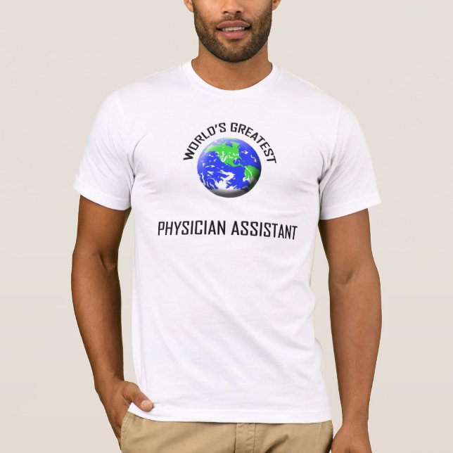 Camiseta Assistente do médico do mundo o grande (Frente)