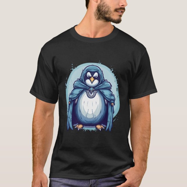 Camiseta Assistente do Pinguim do Casão de Kawaii, Animal d (Frente)