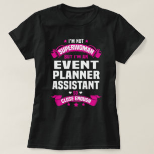 Camiseta Assistente do Planejador de Eventos