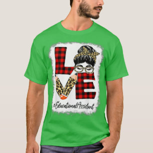 Camiseta assistente educacional engraçado assistente educac