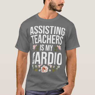 Camiseta assistente educacional engraçado assistente educac