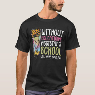 Camiseta Assistente Educativo E Assistência Paraprofissiona