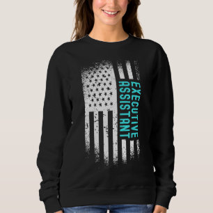 Camiseta Assistente Executivo Com Bandeira Americana