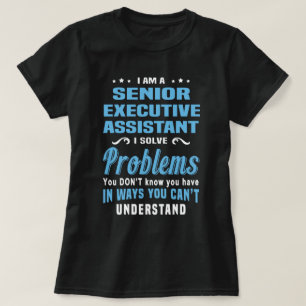 Camiseta Assistente executivo do mais velho