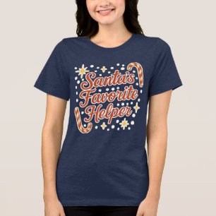Camiseta Assistente Favorito do Papai Noel