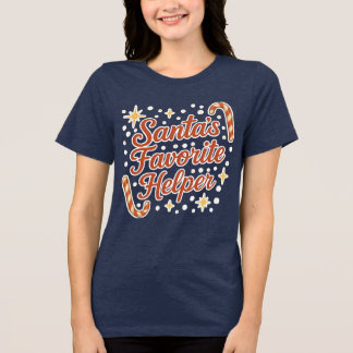Camiseta Assistente Favorito do Papai Noel