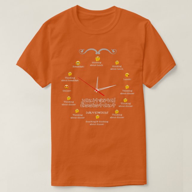 CAMISETA ASSISTENTE JANITORIAL NICE DESIGN 2017 2 (Frente do Design)