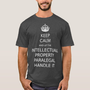 Camiseta Assistente Jurídico de Direito de Propriedade Inte