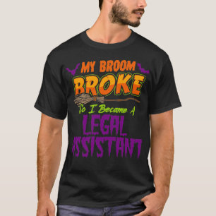 Camiseta Assistente jurídico Haloentre engraçado
