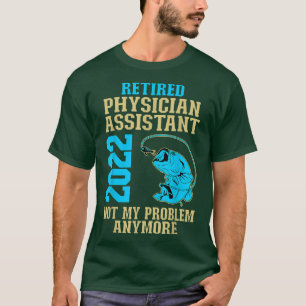 Camiseta Assistente Médico Aposentado 2022 para Pesca da Re