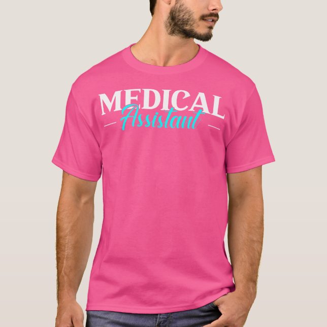 Camiseta Assistente médico assistente enfermeiro Estudo méd (Frente)