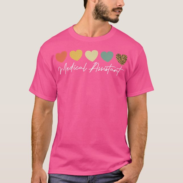 Camiseta Assistente médico assistente enfermeiro Estudo méd (Frente)