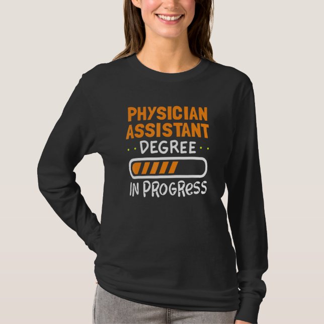 Camiseta Assistente Médico Bonito Para Mães De Estudantes D (Frente)