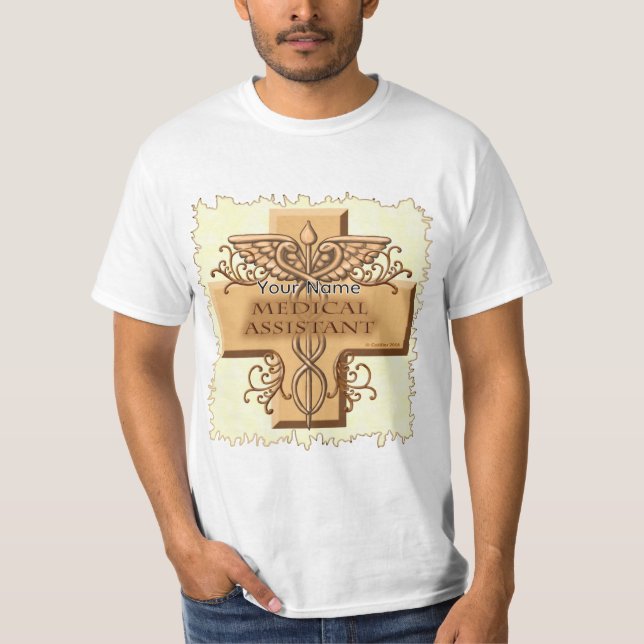 Camiseta Assistente Médico Caduceu (Frente)