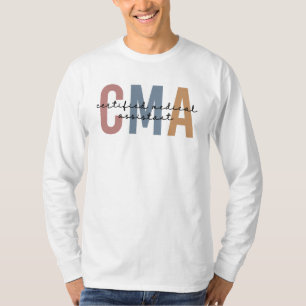 Camiseta Assistente médico certificado CMA