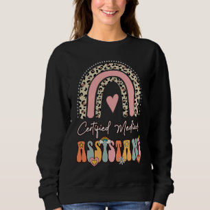 Camiseta Assistente médico certificado CMA Groovy Retro Rai