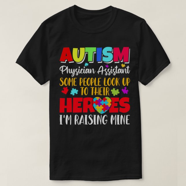 Camiseta Assistente médico de autismo algumas pessoas olham (Frente do Design)