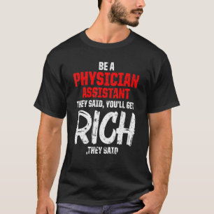 Camiseta Assistente Médico Disse Pa Certificado