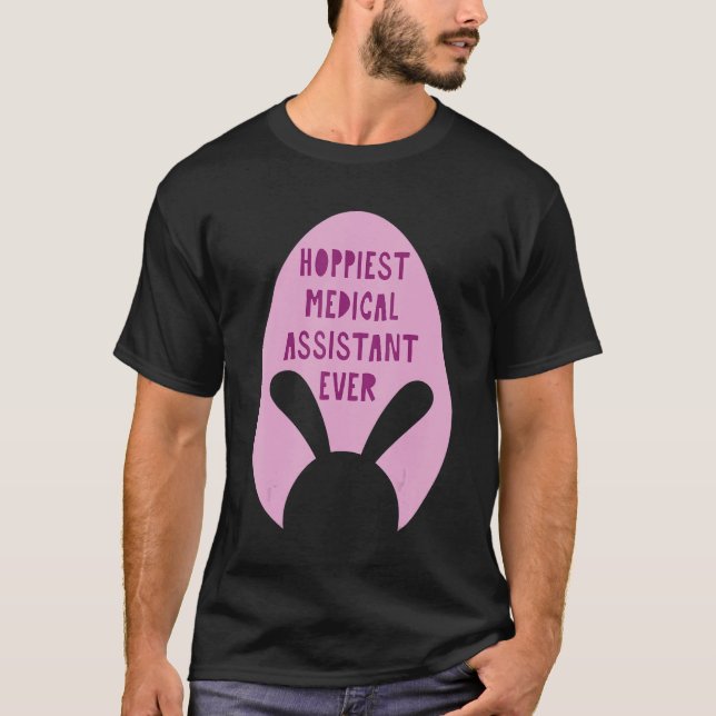 Camiseta Assistente Médico Mais Esperançoso Em Qualquer Pro (Frente)