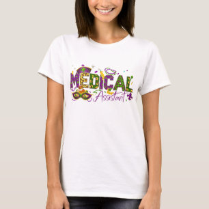 Camiseta Assistente Médico - Mardi Gras