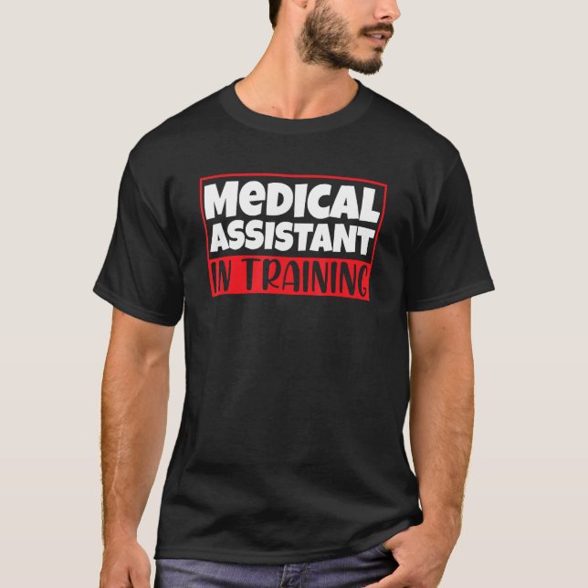 Camiseta Assistente Médico Na Assistência A Emprego Nursi (Frente)