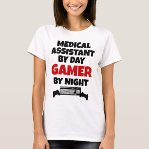 Camiseta Assistente médico por jogador do dia pela noite