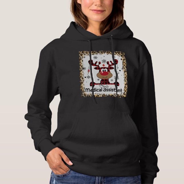 Camiseta Assistente Médico Sangrento de Natal (Frente)
