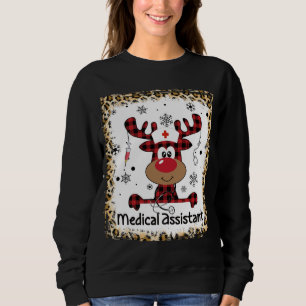 Camiseta Assistente Médico Sangrento de Natal