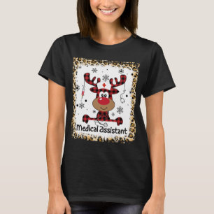 Camiseta Assistente Médico Sangrento de Natal