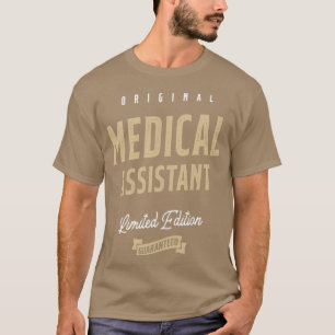 Camiseta Assistente médico Trabalho Aniversário