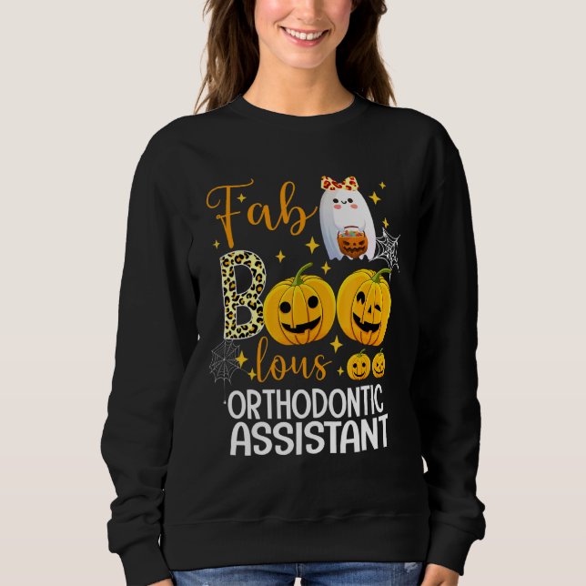 Camiseta Assistente Ortodontico Fabooloso Dental Happy Hall (Frente)
