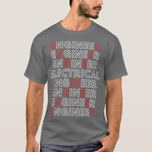 Camiseta Assistente Para Graduação De Engenheiros Elétricos