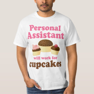 Camiseta Assistente pessoal engraçado