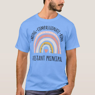 Camiseta Assistente Principal Pastel Rainbow