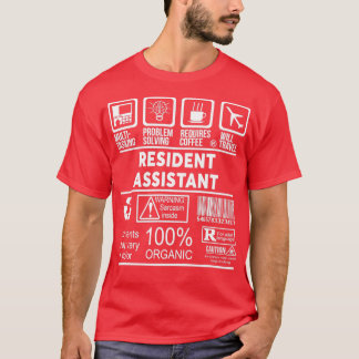 CAMISETA ASSISTENTE RESIDENTE NICE DESIGN 2017