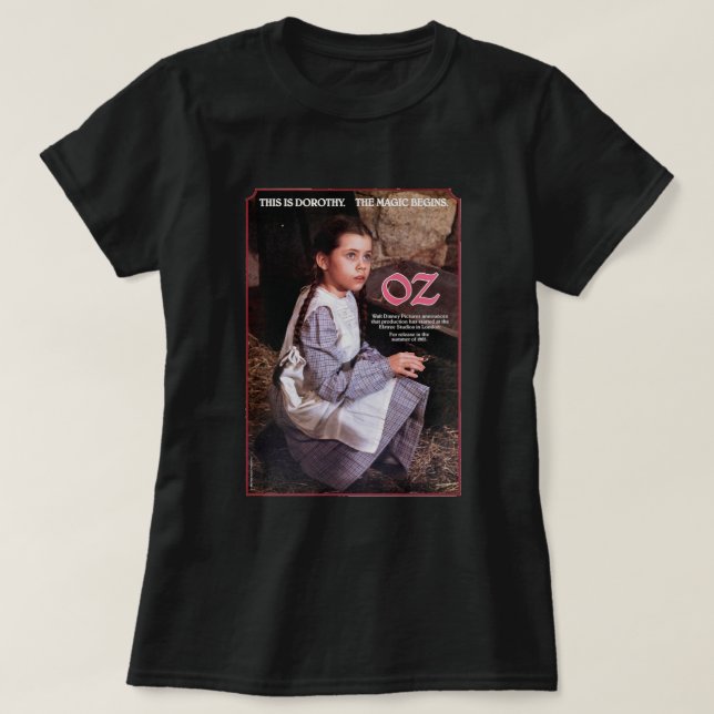 Camiseta Assistente Secreto Do Ventilador De Filme Oz Gifts (Frente do Design)