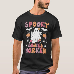 Camiseta Assistente Social Assustador Halloween Melhores As