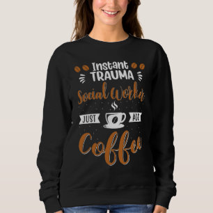Camiseta Assistente Social de Trauma Instantâneo Basta Adic