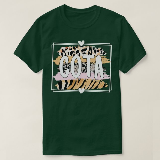 Camiseta Assistente Terapêutico Ocupacional Certificado COT (Frente do Design)