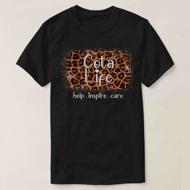 Camiseta Assistente Terapêutico Ocupacional Certificado COT (Frente do Design)