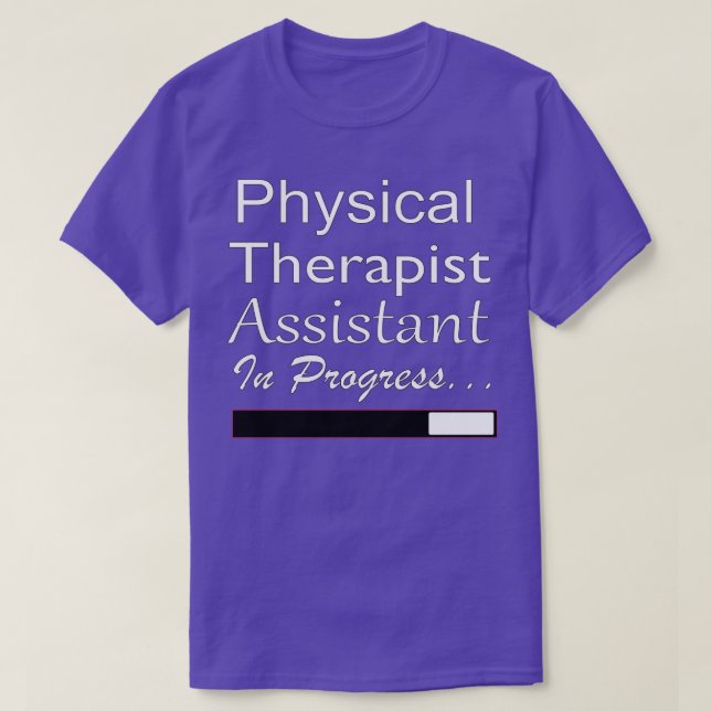 Camiseta Assistente Terapista Físico em andamento (Frente do Design)
