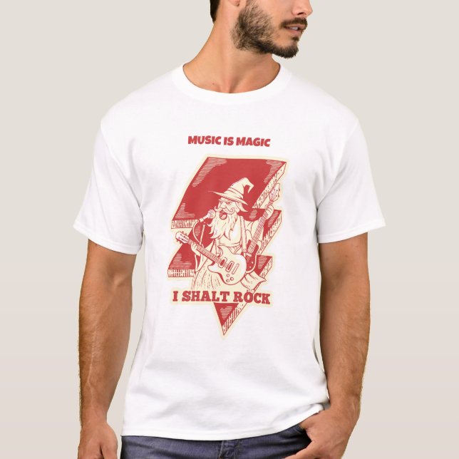 Camiseta Assistente tocando violão (Frente)