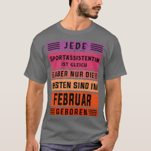 Camiseta Assistente treinador de aniversário nascer de feve