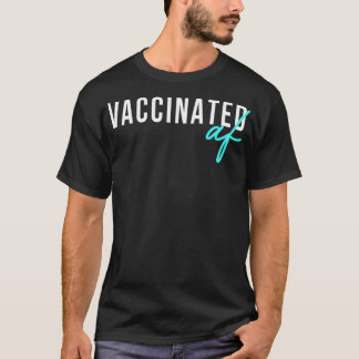 Camiseta Assistente Vacinado Para Vacinação E Vacinação AF