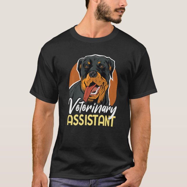 Camiseta Assistente veterinário (Frente)
